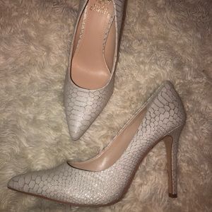 Vince Camuto Snakeskin Heels